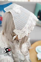 Fantastic Wind -The Little Shepherd Girl- Classic Vintage Lolita Triangular Head Scarf