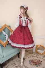 Little Dipper -Rose Lake- Classic Lolita Jumper Dress Version I