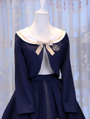 Chess Story -The Magic Music Academy- Embroidery Lolita Short Jacket