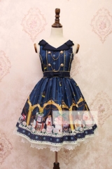 Poodle's Gift Sweet Lolita Collar Jumper Dress
