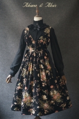 Akane & Alois -Blooming Flowers- Vintage Classic Lolita Jumper Dress