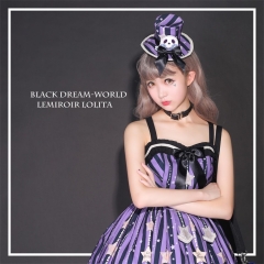 Le Miroir -Black Dream World- Lolita Mini Hat
