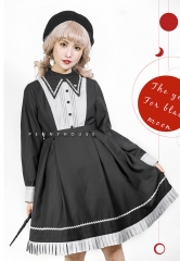 Penny House -The Year for Black Moon- Lolita OP Dress