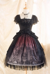 écailles De Lune -Forest Of Pipe Organ- Gothic Lolita Jumper Dress Luxury Version