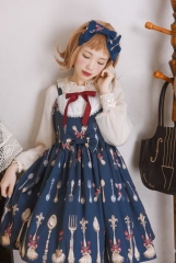 Little FairyTale -My Cute Tableware- Sweet Lolita Jumper Dress