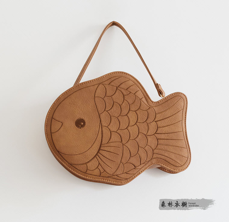 Forest Wardrobe -Taiyaki- Fish Shaped Lolita Bag