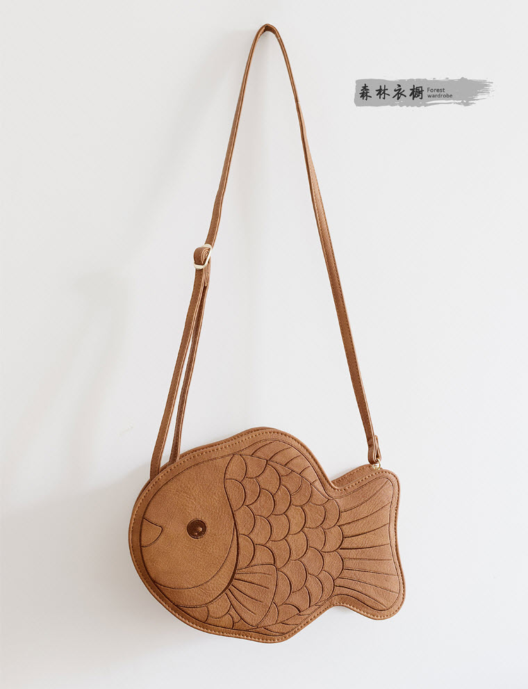Fish shaped online purse