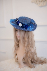 Secret Garden Lolita -A Constellation of Cats- Lolita Hat