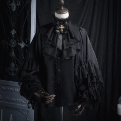 ZJ Story -The Graveyard of the Dragons- Gothic Ouji Lolita Blouse - SAME DAY SHIPPING