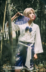 Mirror Flower Wa Lolita Kimono Style Ouji Lolita Pants (2018 Version)
