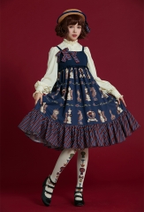 Summer Fairy -Masters Of Chess- High Waist Lolita Jumper Dress