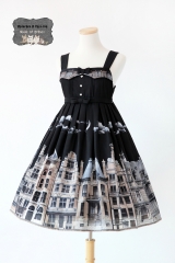 Lyreivy -House of Hannover and Brasov- Lolita Jumper Dresses (Black, Sax and Purple Dresses)