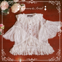 Aurora Ariel -The Song of Cicadas- Lolita Blouse (lace version)