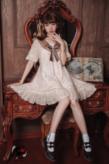 Fantastic Wind -The Little Stars- Babydoll Style Sailor Lolita OP Dress