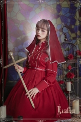 Excalibur Lolita -The Cathedral- Gothic Lolita OP Dress + Cape Set