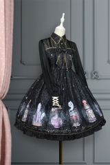 Lemon Honey -The Magic Bottles- Halloween Themed Lolita OP Dress