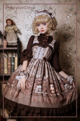 Precious Clove -Private Cat- Sweet Lolita Jumper Dress