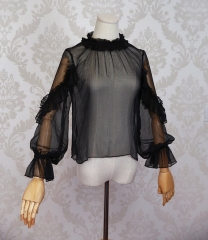 Miracles -The Siren- Gothic Lolita Blouse