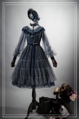 ZJ Story -The Antique Poem- Vintage Classic Lolita OP Dress