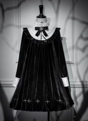 Lost Angel -The Ring of The Witch- Gothic Lolita OP Dress Short Version