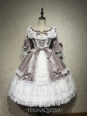 Hinana -Moira- Vintage Classic Lolita OP Dress (2018 Short Version)