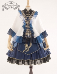 QuaintLass -Lotus with Fragrance- Qi Lolita Long Cape