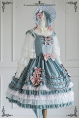 Penny House -The Spring Tea Party- Vintage Classic Lolita Jumper Dress