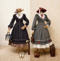 Fantastic Wind -The Florentine Traveller- Classic Lolita OP Dress