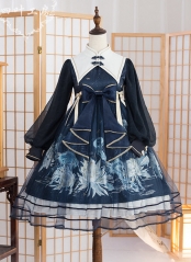 Yotsuba -Epiphyllum and Jellyfish- Qi Lolita OP Dress Version III
