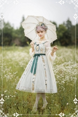 ZeeYe Studio -Monica's Garden- Vintage Classic Lolita JSK