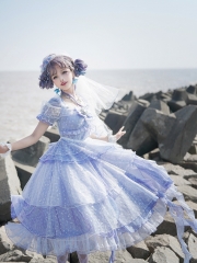 Fantastic Wind -Deep Sea Girl- Vintage Classic Lolita OP Dress