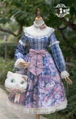 Miss Point -Elizabeth Meow- Vintage Classic Lolita OP Dress Version II