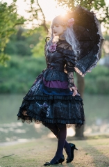 Nikki Tomorrow -The Wild Witch- Gothic Lolita JSK, Corset and Blouse