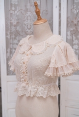 Fantastic Wind -Ukulele- Vintage Classic Lolita Blouse and Apron