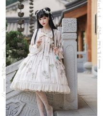Cyan Lolita -Bencao Gangmu- Qi Lolita OP Dress Version I