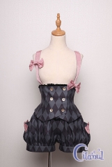 Citanul -A Mad Tea Party- Ouji Lolita Corset and Short Pants Set