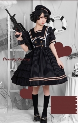 The Royal Sailor Lolita OP Dress