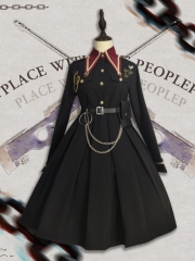 Neverland Lolita -The Dessertland- Military Lolita OP Dress