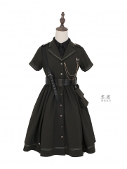 Miwako -The Gloryland- Military Lolita OP Dress