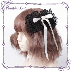 Pumpkin Cat -Sweet Toothache- 2020 Version Sweet Lolita Hairclip