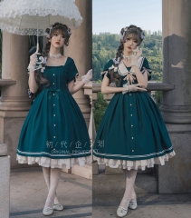 Mystery Maiden Vintage Classic Lolita OP Dress