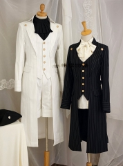 Elegant Stripes Ouji Lolita Jacket