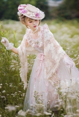 ZeeYe Studio -Monica's Garden- Lolita Shawl (cape)