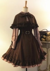 The Sound of E-minor Vintage Classic Lolita JSK, Cape and Blouse