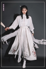 ZJ Story -Bailu Yunge- Hanfu Style Qi Lolita Ouji Lolita Blouse