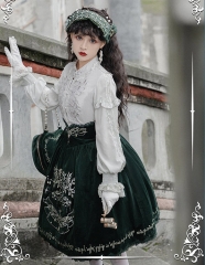 IchigoMikou -The Gold and Silver Tree- Lolita Blouse Fancy Version