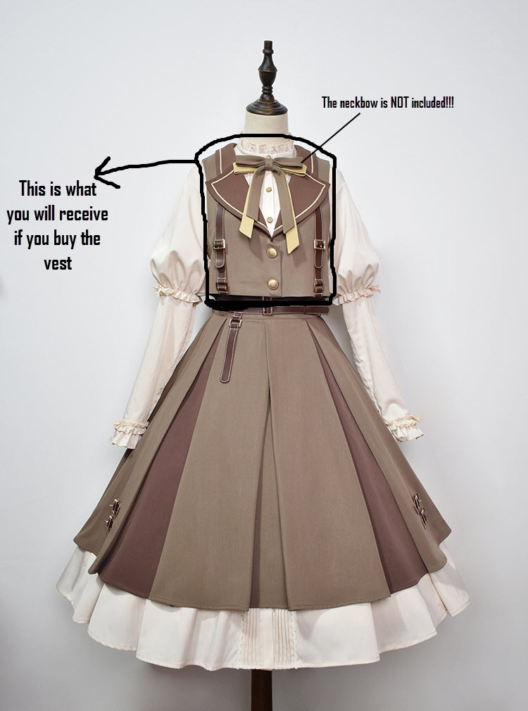 Princess from other World Lolita OP Dress, Skirt and Vest