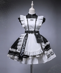 LilithHouse -Cyber Maid- Lolita Dress Set Version II