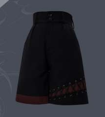 Princess Chronicles -The Grey Shadow under Moonlight- Gothic Ouji Lolita Shorts