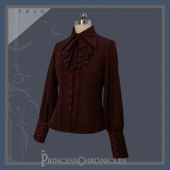 Princess Chronicles -The Grey Shadow under Moonlight- Gothic Ouji Lolita Blouse